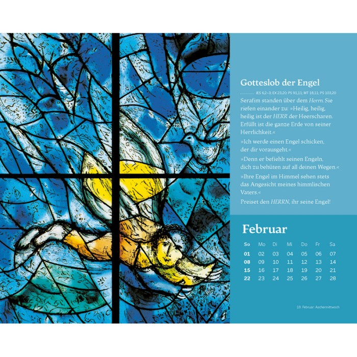 Kalender Marc Chagall 2026, 22 x 18 cm<span class=prodhide>172094</span>