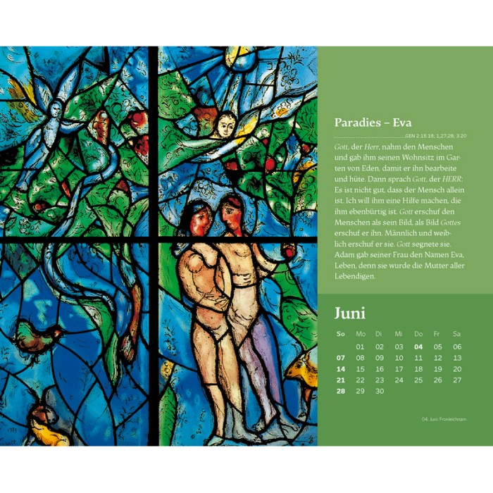 Kalender Marc Chagall 2026, 22 x 18 cm<span class=prodhide>172094</span>