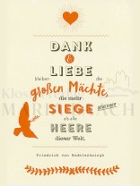 Dank und Liebe bleiben ...<span class=prodhide>320788</span>