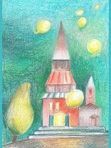 Kirche / Ballons<span class=prodhide>413640</span>