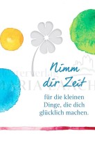 Magnet "Nimm dir Zeit für die kleinen Dinge, die dich glücklich machen", 8 x 5 cm"<span class=prodhide>573705</span>