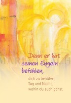 Magnet "Denn er hat seinen Engeln ...", 8 x 5 cm"<span class=prodhide>573800</span>