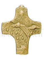 Kreuz mit Element Wasser, 9,5 x 7,5 cm<span class=prodhide>800353</span>