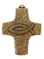 Kreuz mit Fisch, 9,5 x 8 cm<span class=prodhide>800366</span>