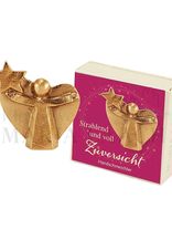 Figur Strahlend und voll Zuversicht, 4 x 4 cm, in Geschenkschachtel<span class=prodhide>801393/7</span>