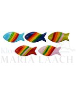 VE 5 Handschmeichler Fisch mit Regenbogen, gemischt, 4 x 2 cm<span class=prodhide>831242</span>
