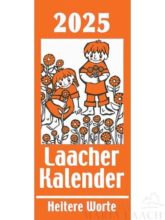 Laacher Kalender - Heitere Worte 2025, 10,5 x 24 cm<span class=prodhide>172091</span>