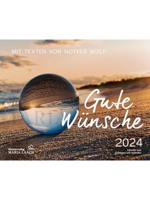 Kalender Gute Wünsche 2024, 22 x 18 cm<span class=prodhide>172093</span>