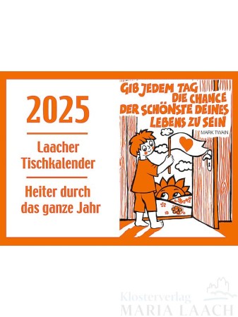 Laacher Tischkalender - Heiter durch das Jahr 2025, 15,5 x 11 cm<span class=prodhide>172097</span>