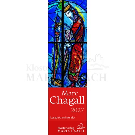 Lesezeichenkalender Marc Chagall 2027, 6 x 21 cm<span class=prodhide>172101</span>
