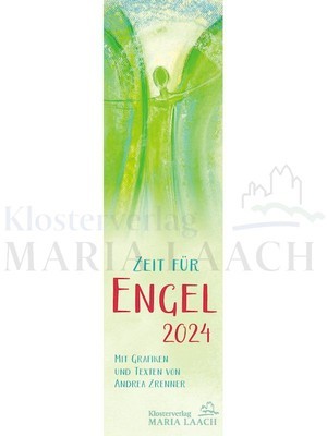 Lesezeichenkalender Engel für das ganze Jahr 2024, 6 x 21 cm<span class=prodhide>172114</span>