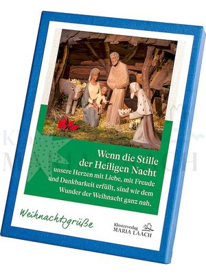 Weihnachtsgrüße, 6 Motive, 17 x 12 cm, in Geschenkbox<span class=prodhide>172712</span>