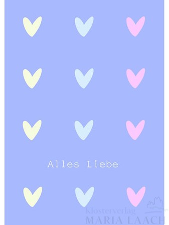 Postkarte - Alles Liebe<span class=prodhide>201100</span>
