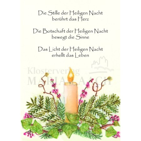 Weihnachtsgesteck, Die Stille...<span class=prodhide>413122</span>