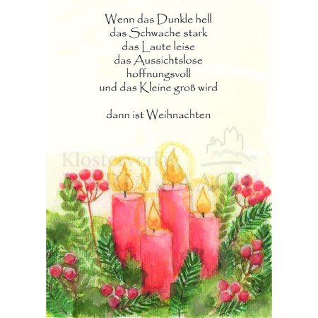 Adventsgesteck, Wenn das Dunkle hell... <span class=prodhide>413123</span>