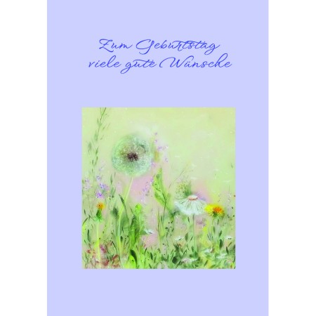 Pusteblumen/Zum Geburtstag viele gute Wünsche<span class=prodhide>453137</span>