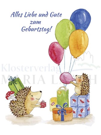 Doppelkarte - Alles Liebe und Gute zum Geburtstag<span class=prodhide>413267</span>