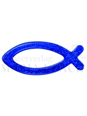 VE 10 Fischsymbol blau,  7,8 x 3,4 cm<span class=prodhide>550001</span>