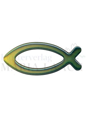 VE 10 Aufkleber Fisch grün, 7,8 x 3,4 cm<span class=prodhide>550016</span>
