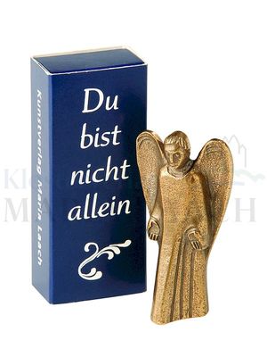 Figur Schützender Engel, vollpastisch, 6,7 cm hoch<span class=prodhide>801051</span>