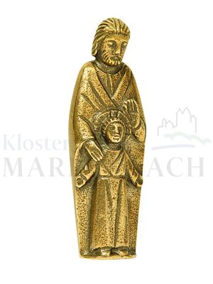 Figur Hl. Josef mit Jesuskind, vollplastisch, 8 cm hoch<span class=prodhide>801062</span>