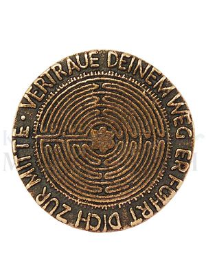 Handschmeichler Labyrinth Vertraue deinem Weg ..., Ø 3,8 cm<span class=prodhide>801201</span>