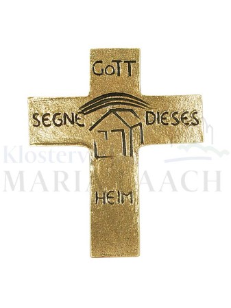Haussegenskreuz Gott segne unser Heim, 13 x 10,5 cm<span class=prodhide>801255</span>