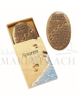 "Handschmeichler ""Spuren im Sand"", 5,1 x 3,3 cm, in Geschenkschachtel"<span class=prodhide>801290/7</span>