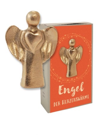 Engel der Herzenswärme, 5 x 3,5 cm, in Geschenkschachtel<span class=prodhide>801420/7</span>