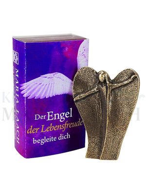 Der Engel der Lebensfreude begleite dich (Figur), 7 cm, in Geschenkschachtel<span class=prodhide>803057/7</span>