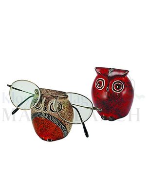 VE 2 Figuren Eulen-Brillenhalter, gemischt, 7 x 5 cm<span class=prodhide>831141</span>