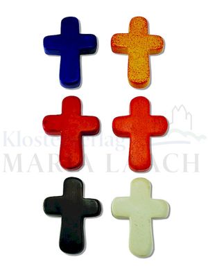 VE 6 Handschmeichler-Kreuz, 5,5 x 4,5 x 1,5 cm<span class=prodhide>831154</span>