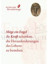 Mini-Plakette Engel der Kraft, auf Kärtchen, 11,5 x 8 cm<span class=prodhide>840105</span>