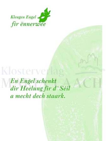 Mini-Plakette Engel der Heilung, auf Kärtchen,11,5 x 8 cm<span class=prodhide>840112</span>