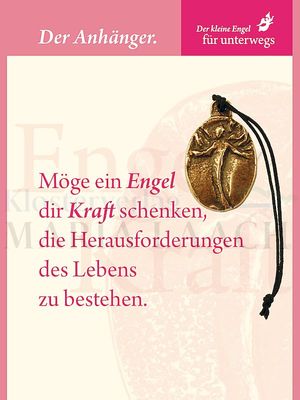 Mini-Plakette Engel der Kraft, mit Befestigungsschnur, 11,5 x 8 cm<span class=prodhide>840116</span>