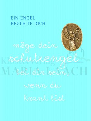 Mini-Plakette Begleitender Engel - Möge dein Schutzengel ..., auf Kärtchen, 11,5 x 8 cm<span class=prodhide>840150</span>