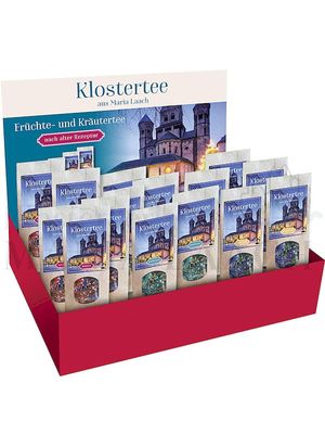 Verkaufsdisplay Klostertee, 15 Tüten<span class=prodhide>854203</span>