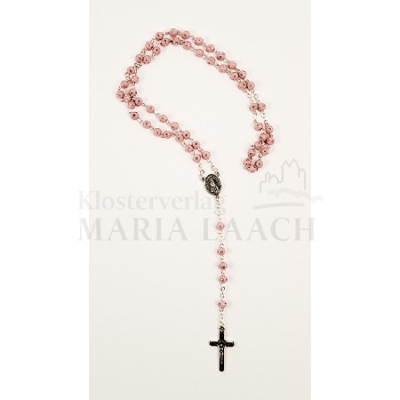 Rosenkranz rosa Perlen, 39 cm<span class=prodhide>860481</span>