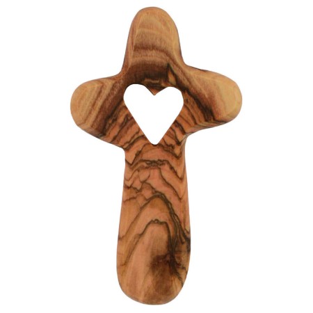 Handkreuz mit Herz, 9 x 4 cm, VE5 Stück<span class=prodhide>8860668</span>