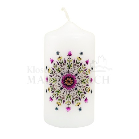 Kerze Danke 120/60 mm<span class=prodhide>871632</span>