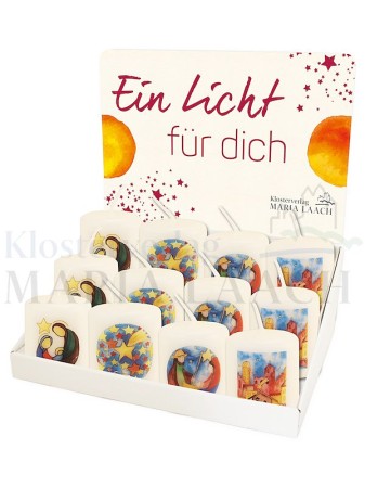 Nachfüllpack für Verkaufsdisplay 876024, 28 Kerzen, 4 x 7 Stück<span class=prodhide>876087</span>