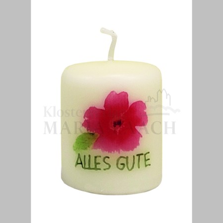 Kerze Alles Gute, 60/50 mm<span class=prodhide>876097</span>