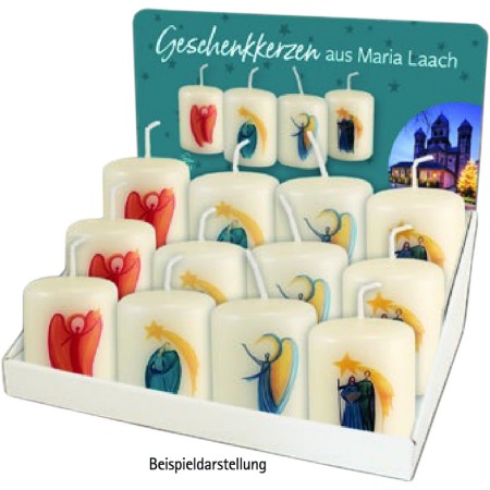 Nachfüllpack Minikerze Weihnachtsmotive, 28 Kerzen, 60/50 mm<span class=prodhide>876118</span>