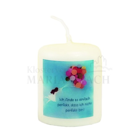 Kerze Ich finde es einfach perfekt... 60/50 mm<span class=prodhide>876121</span>