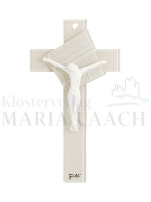 Kreuz beige mit Korpus, 16 x 8,8 cm<span class=prodhide>890152</span>