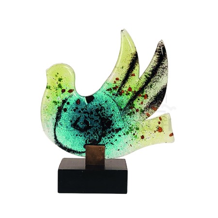 Glas-Taube, blau/türkies<span class=prodhide>890195</span>